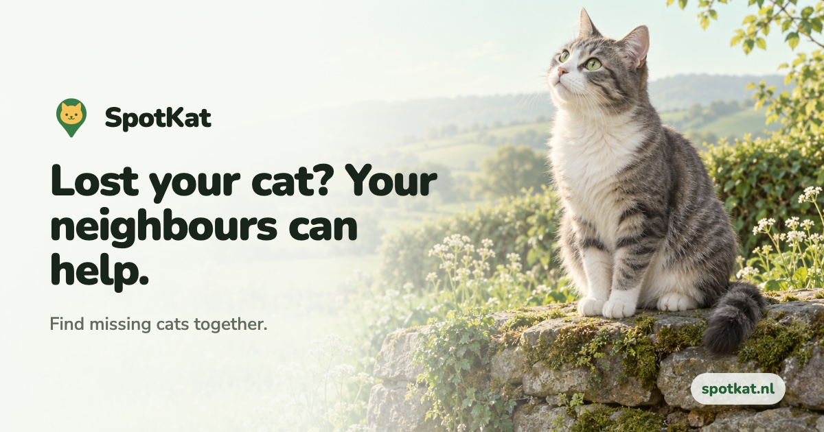 SpotKat — Lost your cat? Your neighbours can help.
