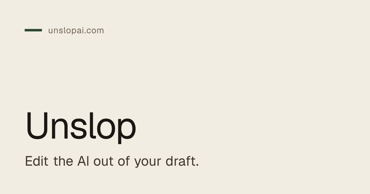 UnslopAI